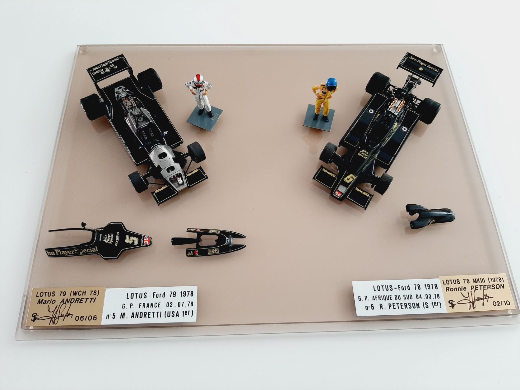F. Suber : Lotus Ford 1978 - World Champion Set -